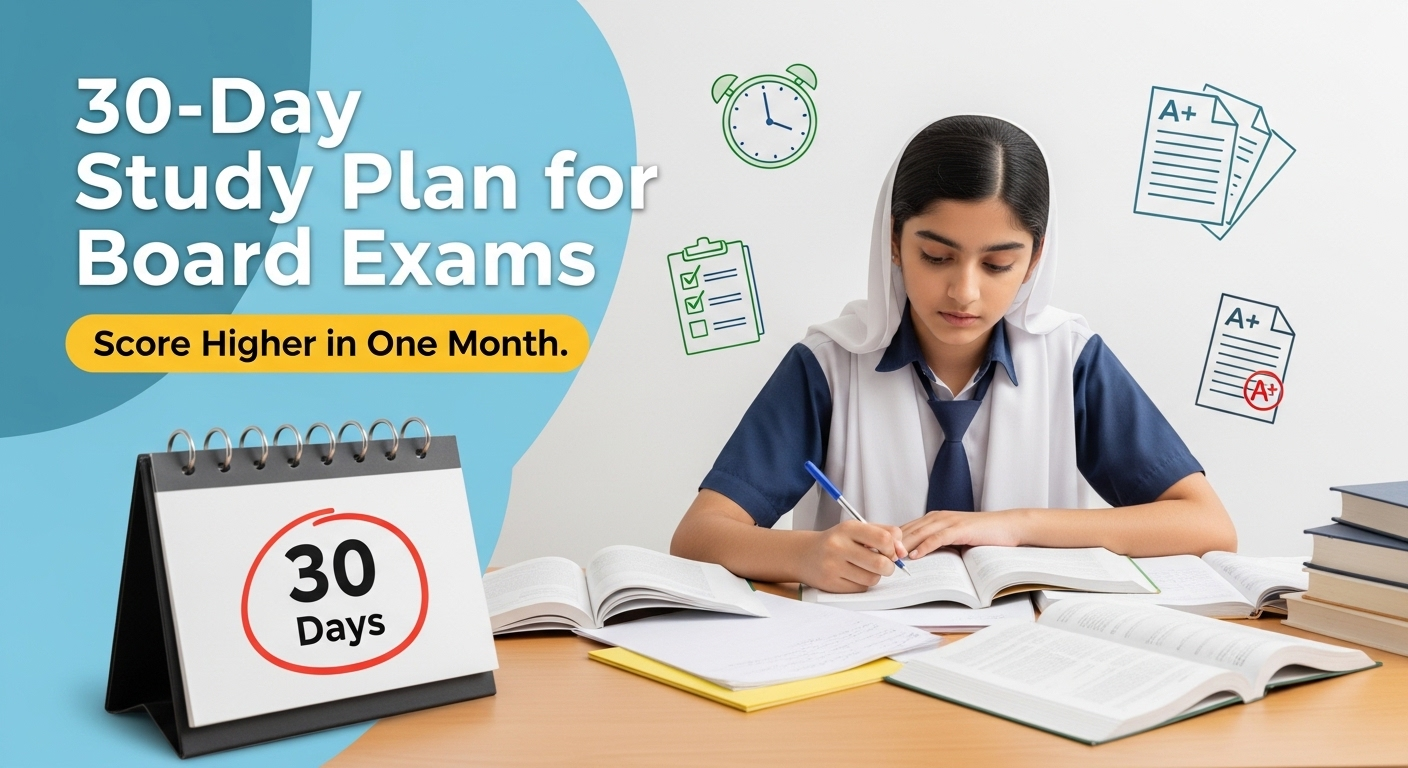 30-Day Study Plan for Board Exams