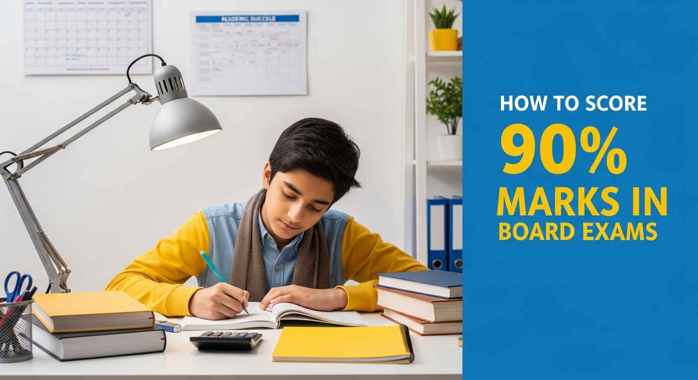 How to Score 90% Marks in Board Exams