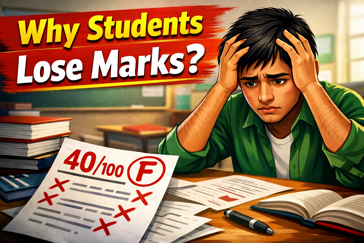 Common Reasons Students Lose Marks in Exams