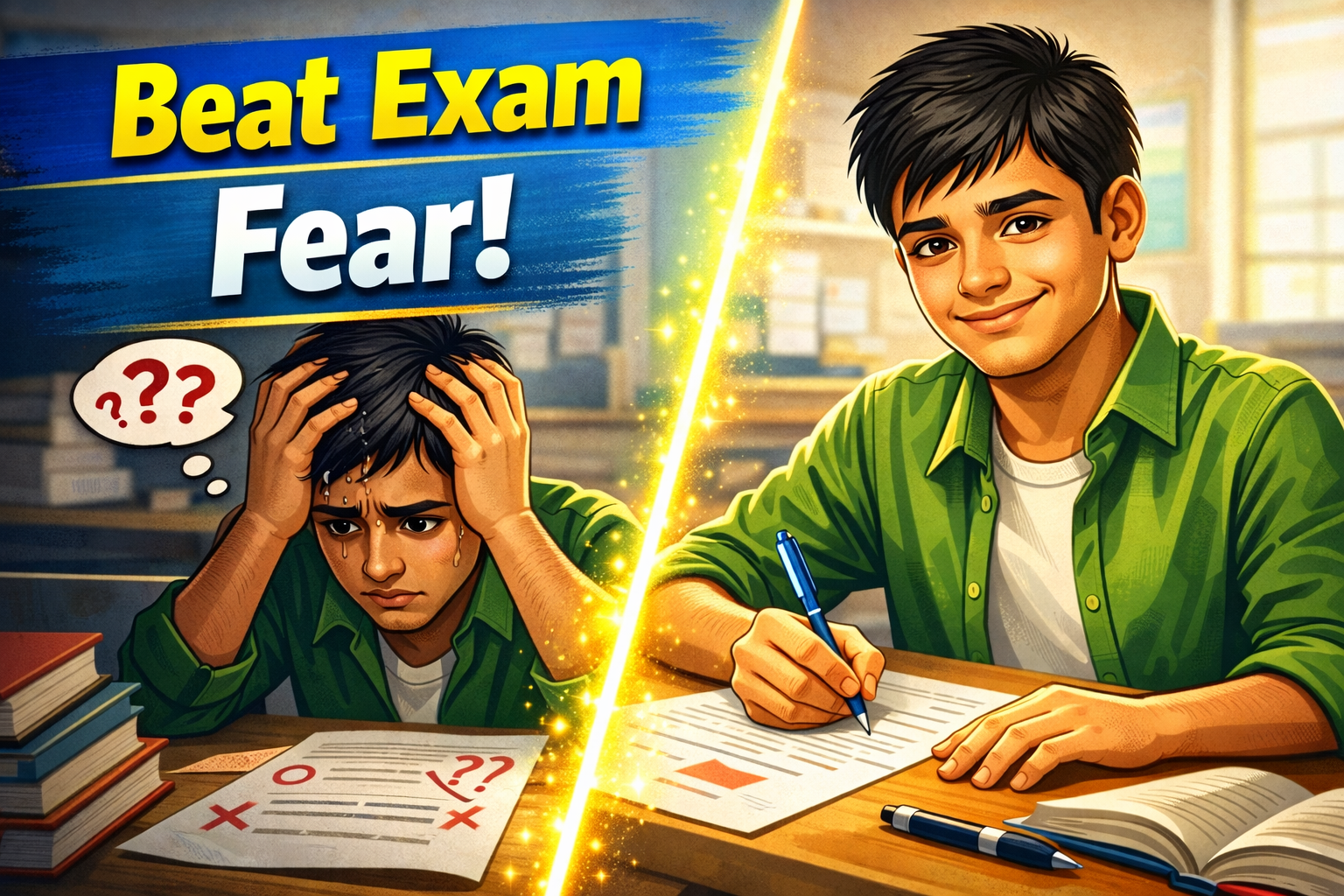 How to Overcome Exam Fear and Anxiety