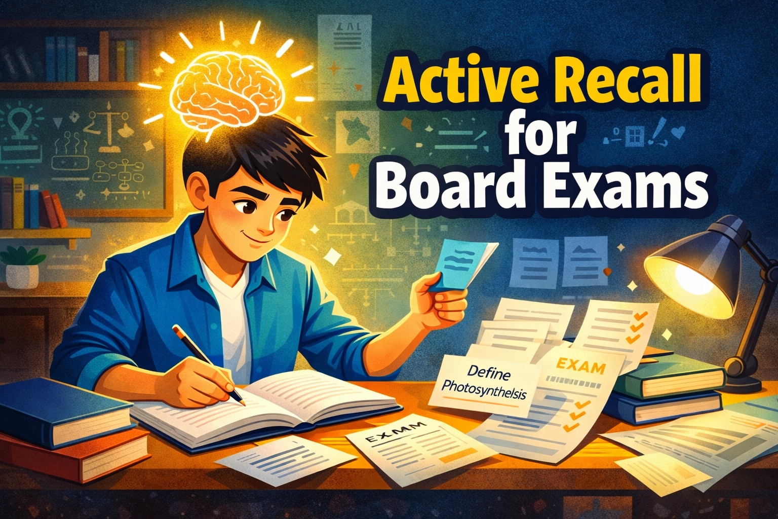 Active Recall Study Method for Board Exams