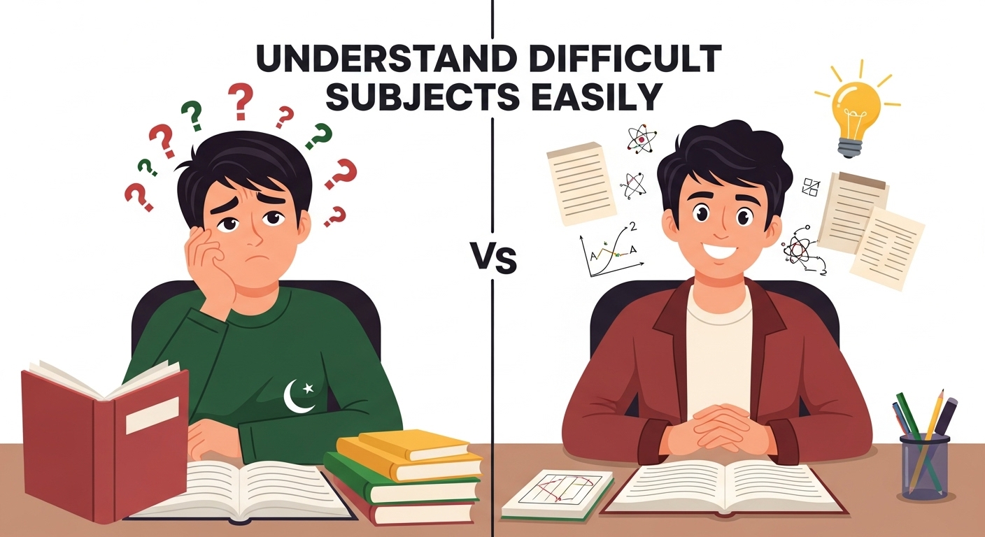 How to Understand Difficult Subjects Easily