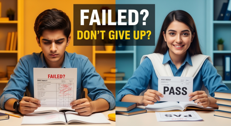 What to Do If You Fail in Exams
