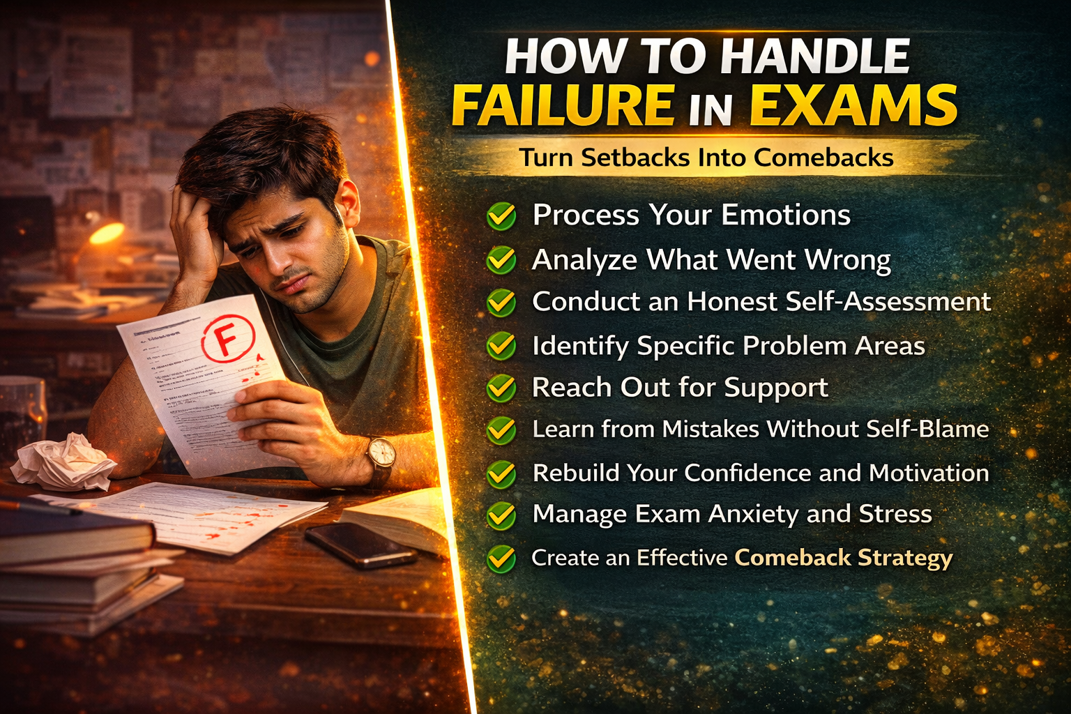 What to Do If You Fail in Exams