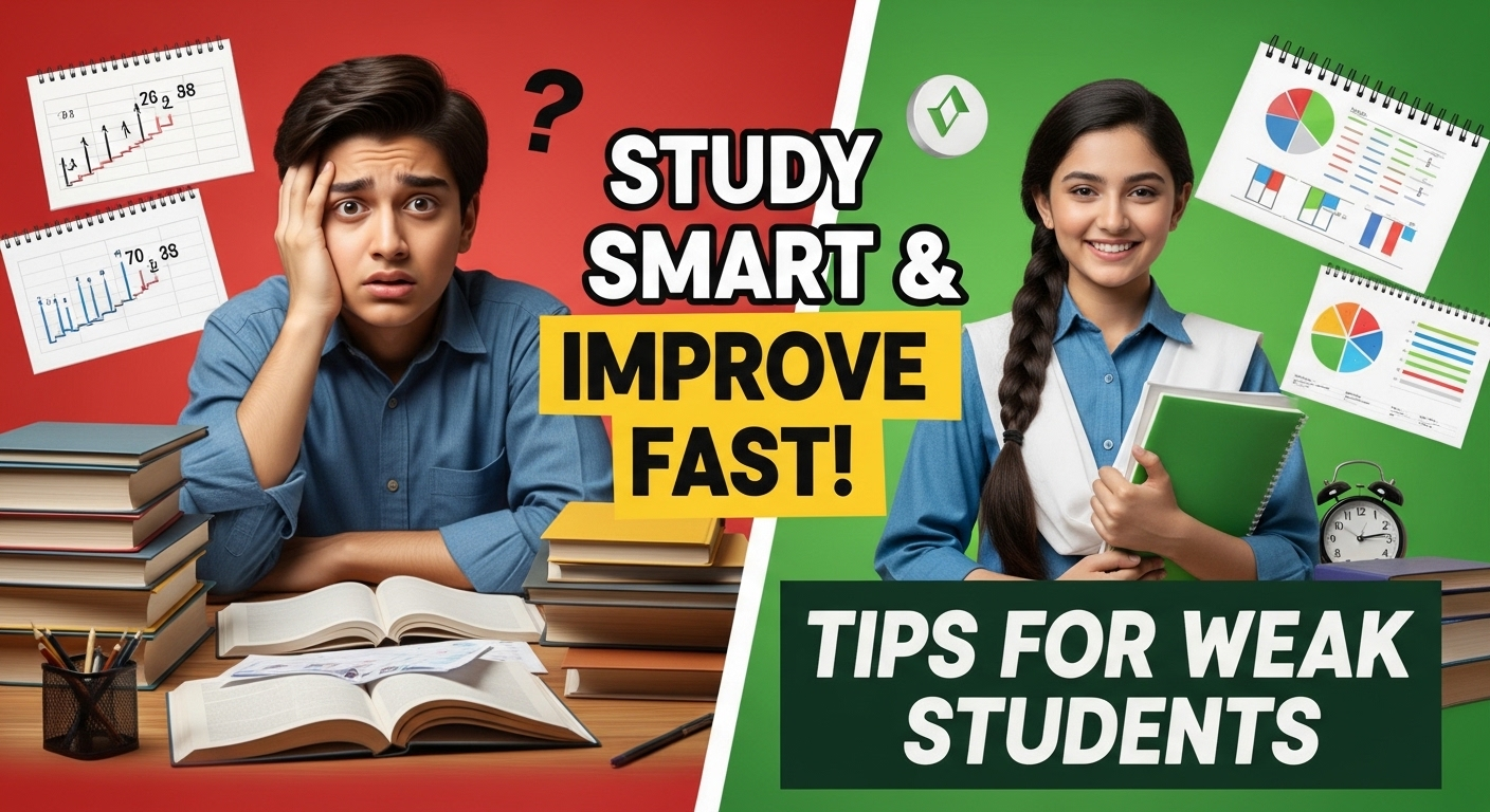 Smart Study Tips for Weak Students